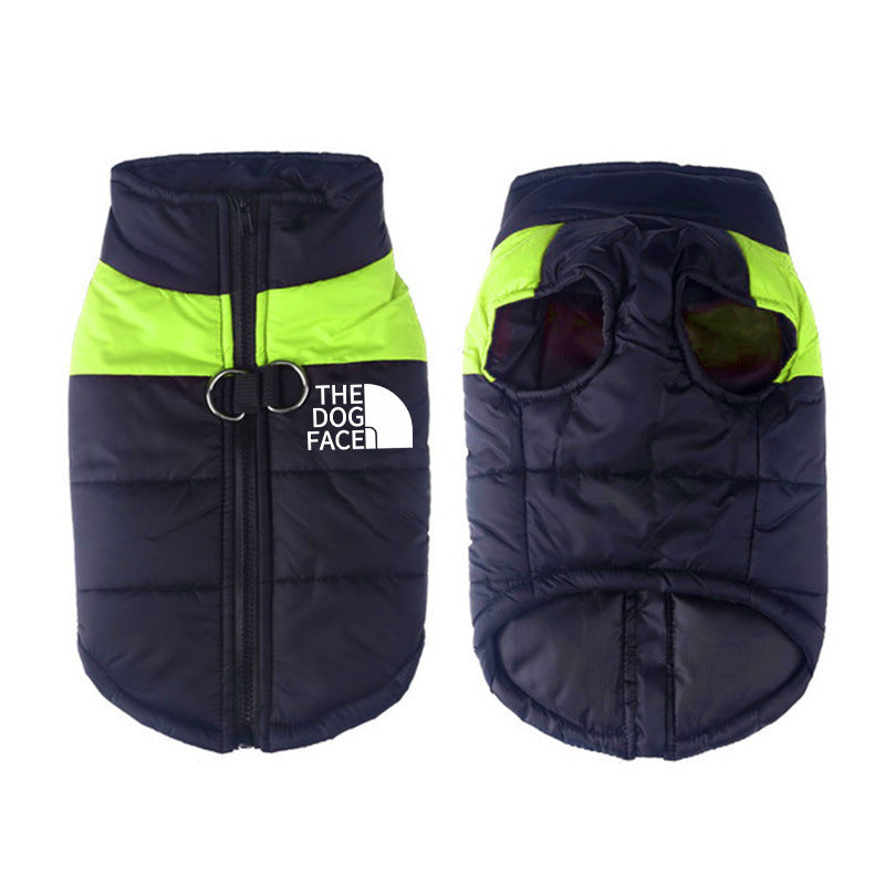 HKM-386323 Waterproof Thermal Vest for Dogs - Winter Pet Coat in Various Colors and Sizes