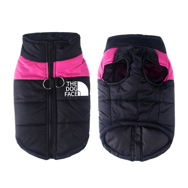 HKM-386323 Waterproof Thermal Vest for Dogs - Winter Pet Coat in Various Colors and Sizes