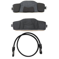 HKM-312723 Neck Hammock for Relaxation and Pain Relief - Soft Polyester and Leather Design with Memory Foam Support