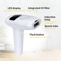 HKM-442643 IPL Laser Hair Removal Device with LCD Display and 5 Energy Levels - 990,000 Pulses