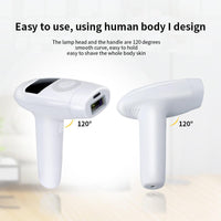 HKM-442643 IPL Laser Hair Removal Device with LCD Display and 5 Energy Levels - 990,000 Pulses
