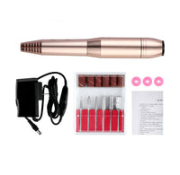 HKM-016083 Electric Nail Sharpener Grinder 20000 RPM Stainless Steel Nail Polisher 20W Output 12V