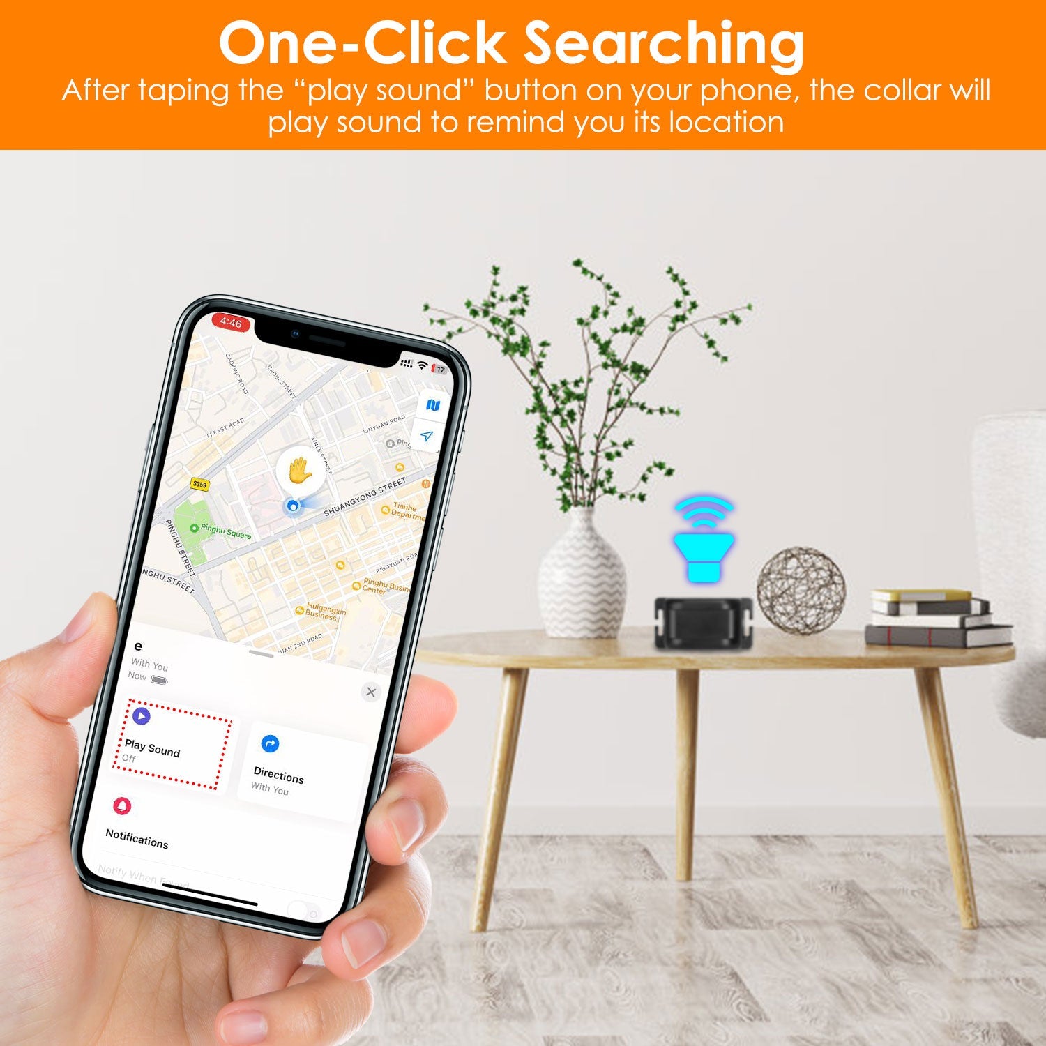 JMT-023178 Wireless Electric Dog Fence System with GPS Monitoring for Small to Large Dogs