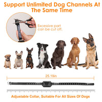 HKM-752979 Wireless Electric Dog Fence System with GPS Monitoring for Small to Large Dogs