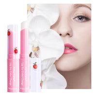 HKM-907475 Peach Color Changing Lip Balm with Vitamin E for Moisturized Lips