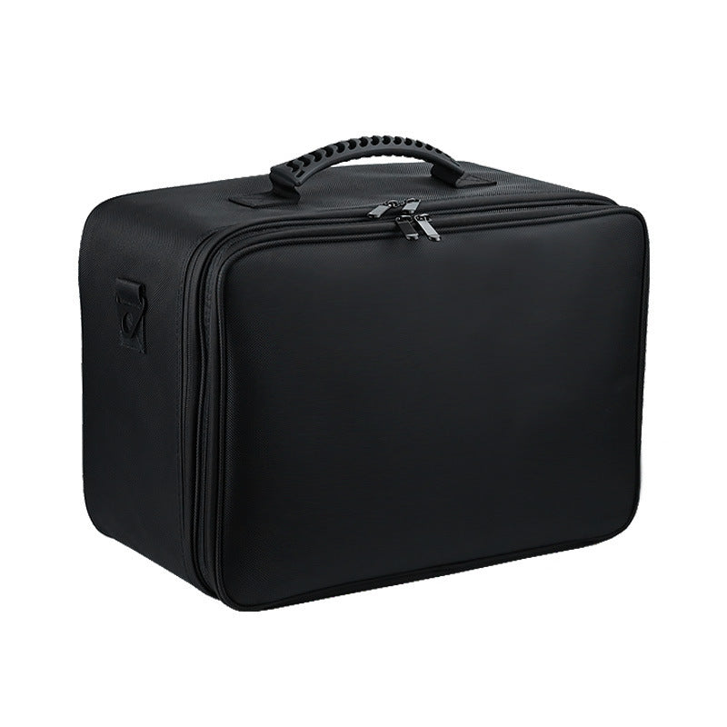 HKM-576851 Professional Outdoor Makeup Storage Bag in Wear-Resistant Oxford Cloth