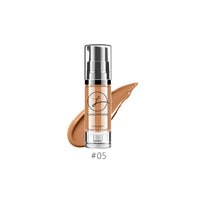 HKM-647315 Waterproof Creamy Liquid Foundation Concealer - 6ml Translucent Skin Moisturizer