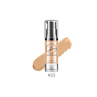 HKM-647315 Waterproof Creamy Liquid Foundation Concealer - 6ml Translucent Skin Moisturizer
