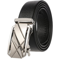 HKM-389267 Men's Leather Business Belt - Model LY180-596-5, Durable and Stylish Accessory