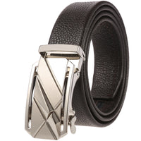 HKM-389267 Men's Leather Business Belt - Model LY180-596-5, Durable and Stylish Accessory