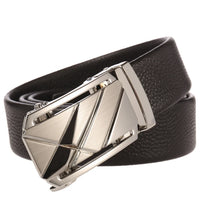 HKM-389267 Men's Leather Business Belt - Model LY180-596-5, Durable and Stylish Accessory