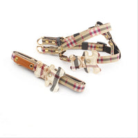 HKM-157907 Durable Nylon Dog Leash for Small to Large Breeds - Length 120cm, Adjustable Chest Sizes 30-65cm