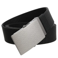 HKM-060435 Nylon Braided Slide Belt for Men - Adjustable, Stylish & Durable Design