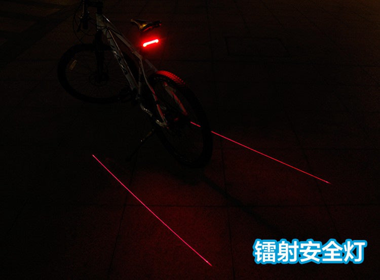 HKM-529043 Bicycle Brake Light with Safety Warning Laser Tail Light