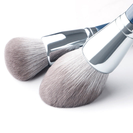 HKM-610259 11-Piece Quick-Drying Bionic Fiber Makeup Brush Set with Wooden Handles