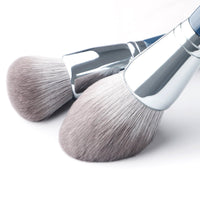 HKM-610259 11-Piece Quick-Drying Bionic Fiber Makeup Brush Set with Wooden Handles