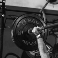 HKM-112787 Durable Rubber Barbell Protector Mat for Weightlifting and Fitness