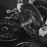 HKM-112787 Durable Rubber Barbell Protector Mat for Weightlifting and Fitness