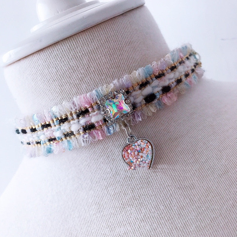 HKM-975635 Small Fragrance Pearl Collar for XS to Large Sizes