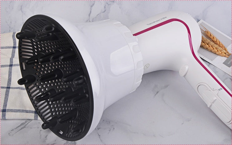 HKM-732691 Honeycomb Wind Hood Hair Dryer with Rotary Buckle for Curly Hair Styling