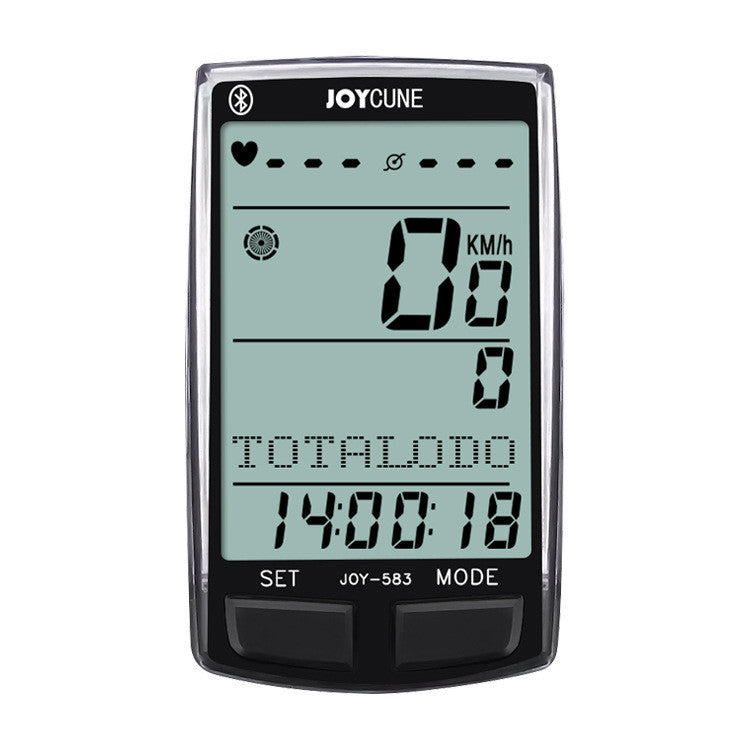 HKM-919955 Wireless Code Meter Speedometer with Large Screen and Multi-Language Odometer