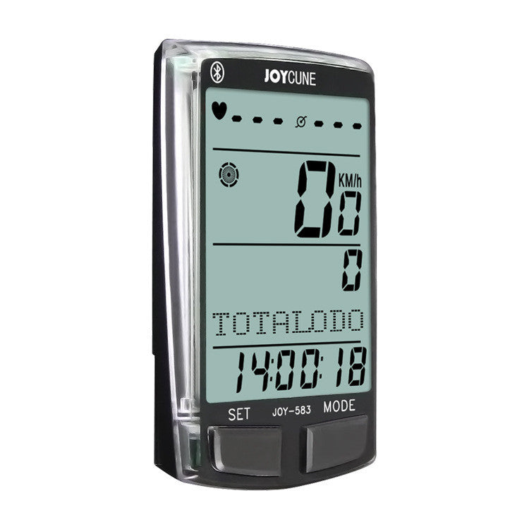 HKM-919955 Wireless Code Meter Speedometer with Large Screen and Multi-Language Odometer