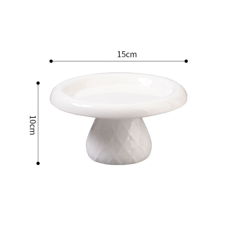HKM-489171 Large Ceramic Cat Bowl with Neck Protection – Stable Design for Cats and Dogs, Ideal for Food and Snacks