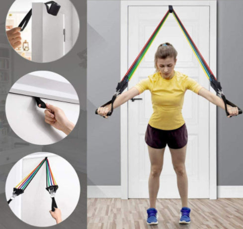 KTX-766995 Versatile Resistance Band Training Set for Full-Body Workouts
