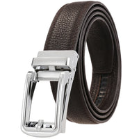 HKM-840275 Men's Leather Belt, Size 3.0, Classic Design for Everyday Wear