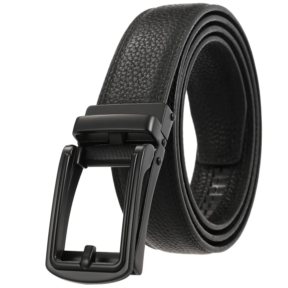 HKM-840275 Men's Leather Belt, Size 3.0, Classic Design for Everyday Wear