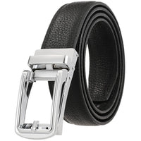 HKM-840275 Men's Leather Belt, Size 3.0, Classic Design for Everyday Wear