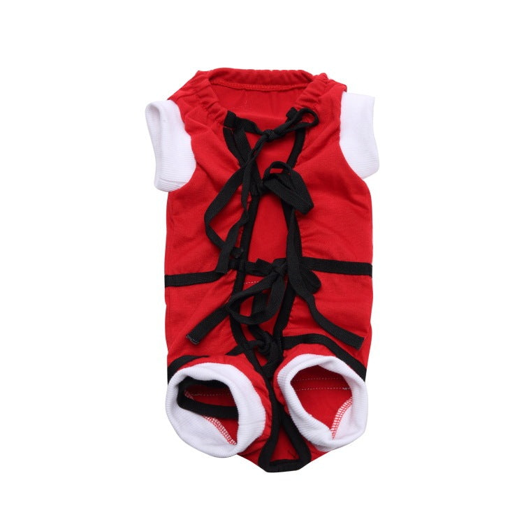 HKM-670035 Dog Rehabilitation Surgery Clothes for Post-Operative Care, Available in Various Colors and Sizes
