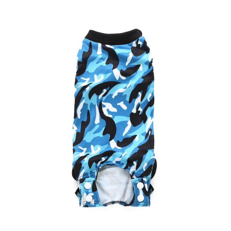 HKM-670035 Dog Rehabilitation Surgery Clothes for Post-Operative Care, Available in Various Colors and Sizes