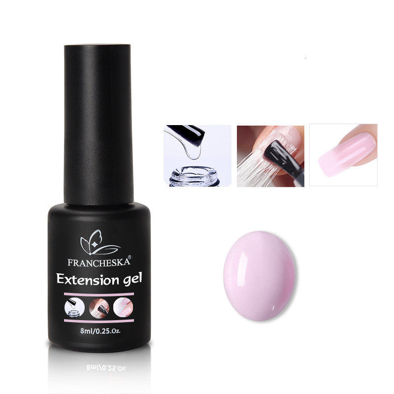 HKM-384595 Glass Fiber Nail Extension Fiber – Solid Texture, Lasts Up to 3 Years, Suitable for All Skin Types