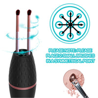 HKM-146899 Electric Makeup Brush Cleaner - Rechargeable ABS Body in Black