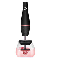 HKM-146899 Electric Makeup Brush Cleaner - Rechargeable ABS Body in Black