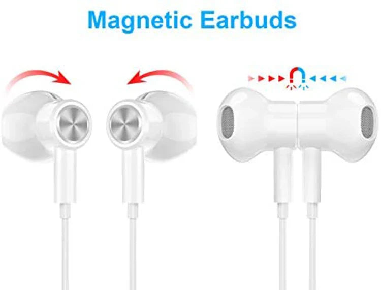KTX-141075 USB-C Wired Earbuds with Mic for iPhone 15 and Google Devices