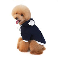 HKM-341203 Cozy Cotton Dog Sweater in Yellow, Pink, and Blue - Fleece Warmth for All Sizes