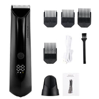 HKM-661971 USB Rechargeable Intelligent Digital Display Electric Shaver for Whole Body Hair Removal