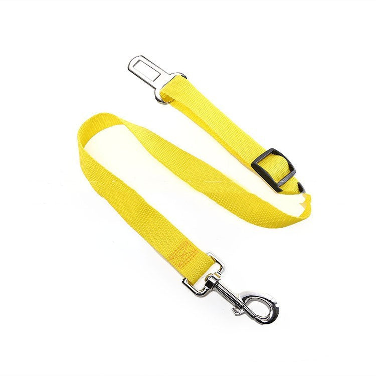 HKM-887699 Retractable Car Safety Belt for Pets - Adjustable 50cm to 70cm, Various Colors Available