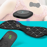 HKM-510611 Mini USB Electric Massage Pad with 6 Modes and 15 Intensity Levels for Full Body Muscle Relaxation