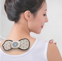 HKM-510611 Mini USB Electric Massage Pad with 6 Modes and 15 Intensity Levels for Full Body Muscle Relaxation