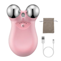 HKM-728019 Rechargeable Micro-current Facial Massager with Adjustable Gears for Skin Tightening and Wrinkle Reduction