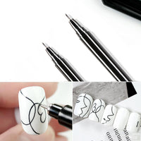 HKM-512211 Nail Art Doodle Pen - Durable Hand Drawing Graffiti Tool