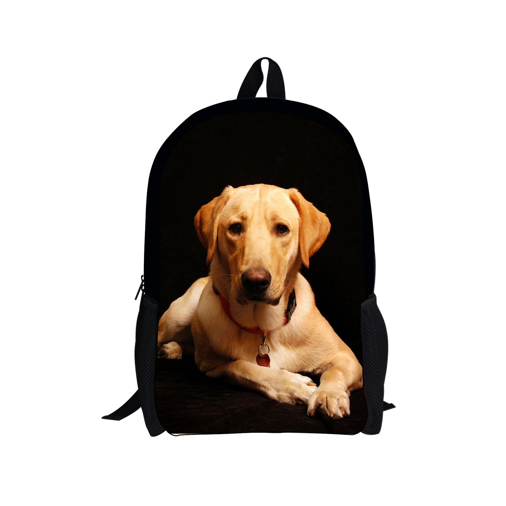 HKM-512403 Waterproof Cute Printed Dog Backpack for Elementary School Students