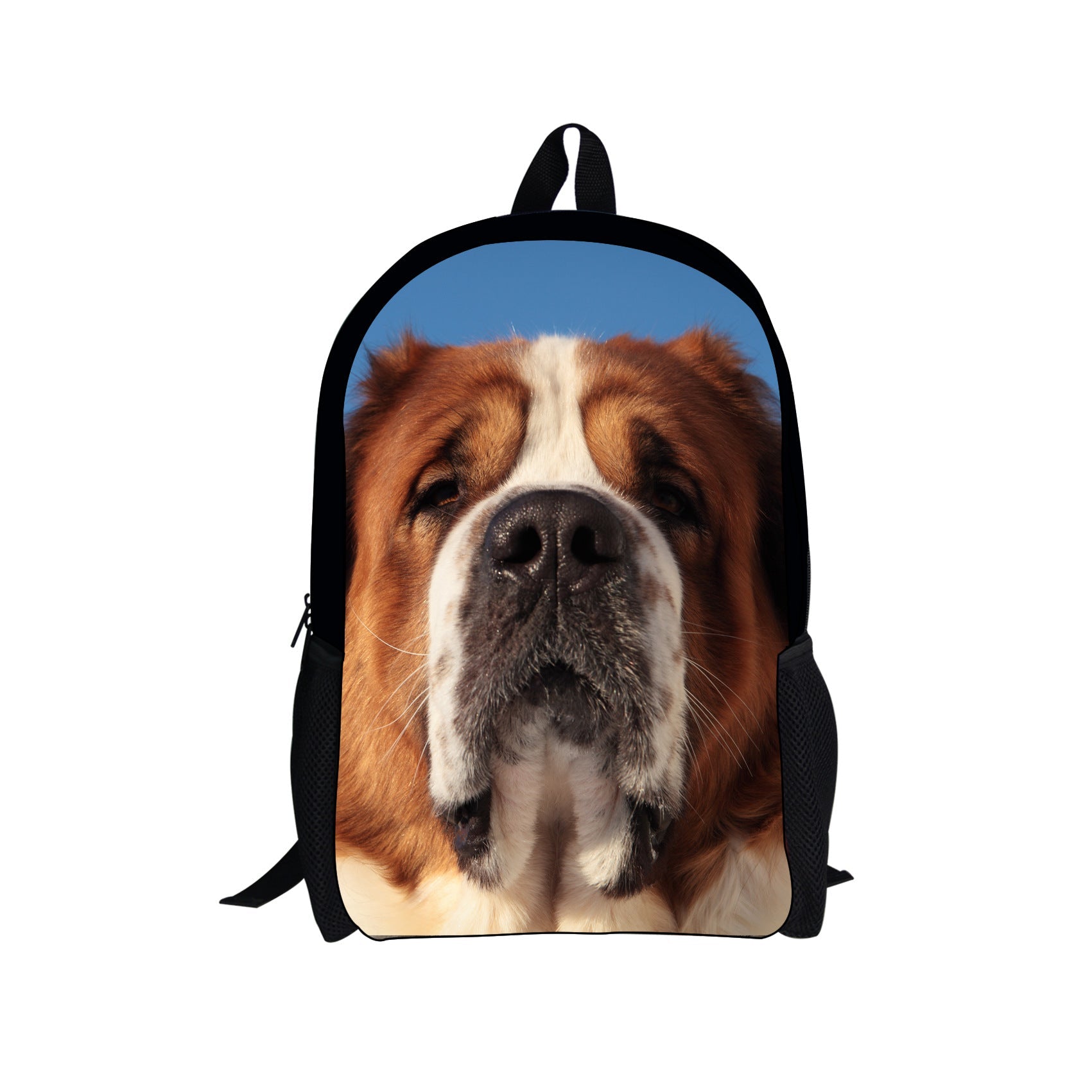 HKM-512403 Waterproof Cute Printed Dog Backpack for Elementary School Students