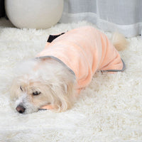HKM-891027 Quick-Drying Microfiber Dog Bathrobe & Towel for Pets - Absorbent, Cozy, and Machine Washable