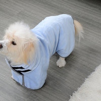 HKM-891027 Quick-Drying Microfiber Dog Bathrobe & Towel for Pets - Absorbent, Cozy, and Machine Washable