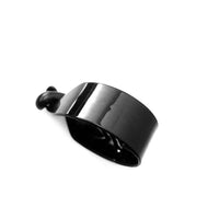 HKM-813971 Twist Hair Clips and Ponytail Claw Clips in Black - 2CM Wide Plastic Design