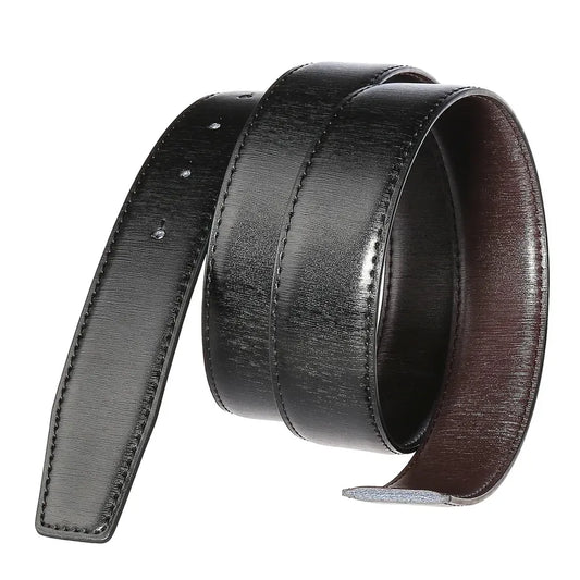 HKM-017619 Reversible Leather Belt Strip - Model LY34-3341
